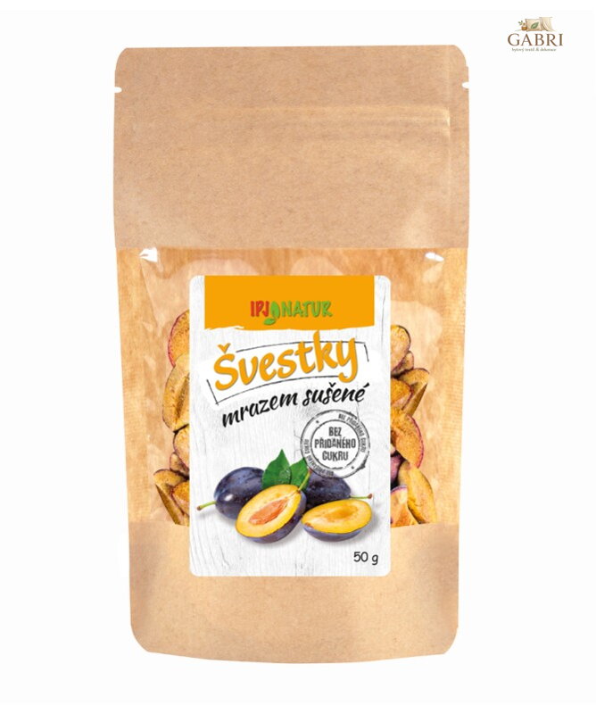 Švestky mrazem sušené 50g IPJ NATUR 1034