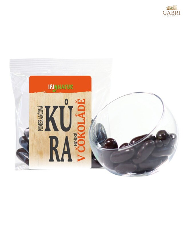 Pomerančová kůra v hořké čokoládě 100g IPJ NATUR 3100