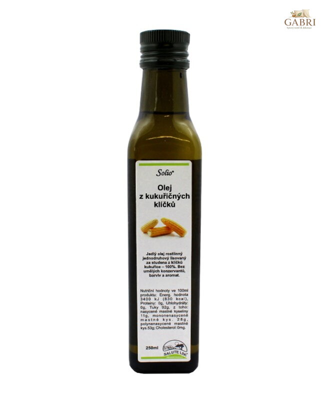 Olej z kukuřičných klíčků 250ml Solio  2181