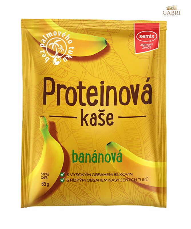 Kaše proteinová banán 65g Semix 2517