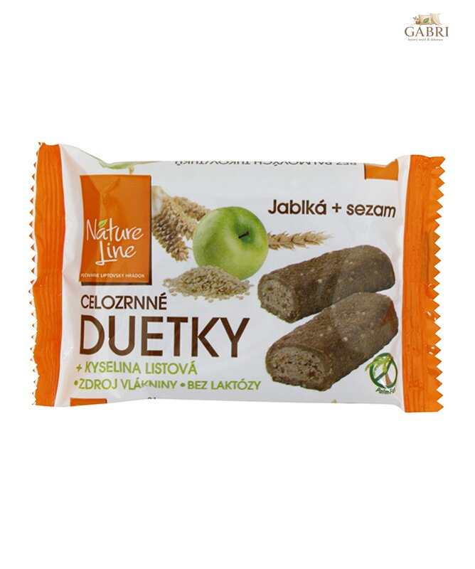 Duetky sušenky jablko sezam 50g PLH 3251