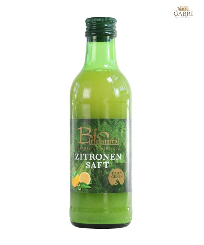 Šťáva citronová 100% BIO 250ml Rinatura 3134