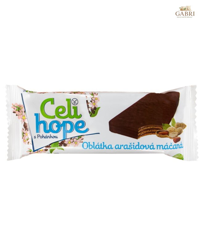 Celi hope oplatka arašídová máčená "tatranka! 35g bez lepku  3229