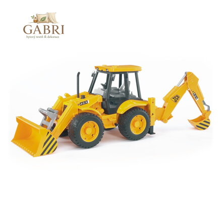 Bruder Traktor JCB čelní nakladač s bagrem
