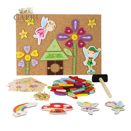 small foot Dřevěná kreativní hra víly