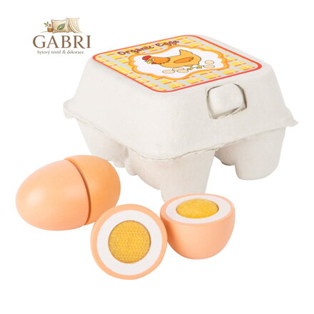 small foot Dřevěná sada vajíček