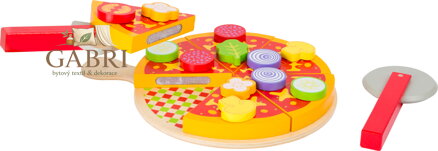 small foot Pizza s příslušenstvím