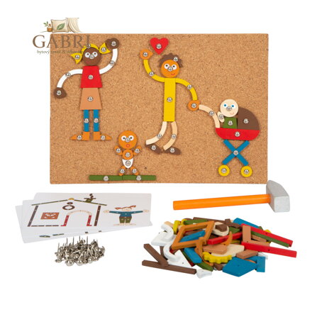 small foot Zatloukací hra Rodina