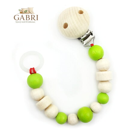 Hess Klips na dudlík světle zelený