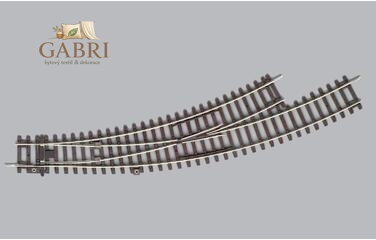 Piko Výhybka BWL oblouková (R3/R2) levá - 55222