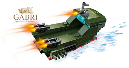 Qman QM-09 Amphibious Panzer 1803-3 Vznášedlo Grampus