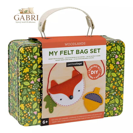 Petit Collage Kreativní kufřík Kabelka liška