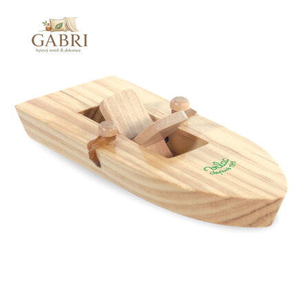 Vilac Dřevěná loďka na gumičkový pohon