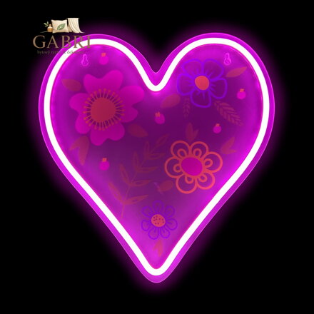 2Kids Toys LED NEON LIGHT lampička Srdce