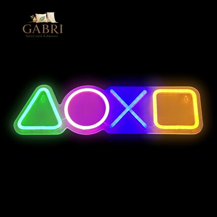 2Kids Toys LED NEON LIGHT lampička Gamepad buttons