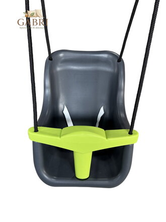 2Kids Toys Plastová baby houpačka antracit