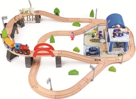 2Kids Toys Vláčkodráha Město 90 dílů