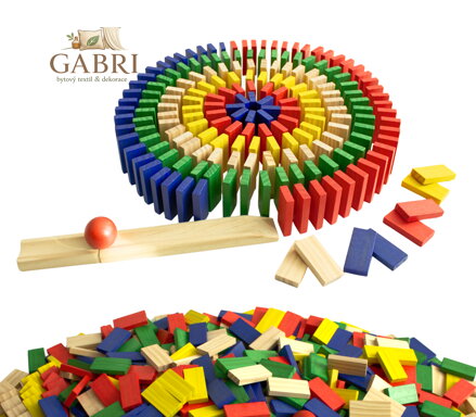 2Kids Toys Domino barevné 800 dílků