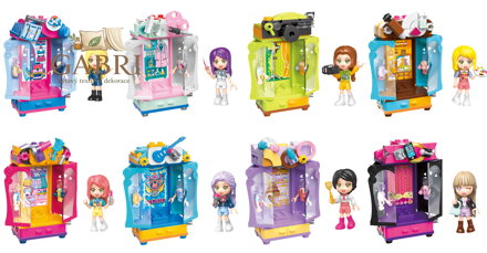 Qman UNA Series 34011 Šatní skříně sada 1ks