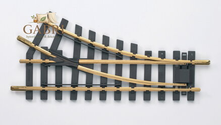 Piko Výhybka WR jednoduchá (G-G320/G-R1) pravá - 35221