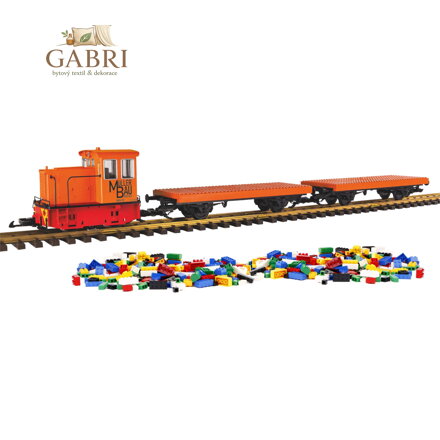 Piko Startovací sada Stavebnicový vlak s dieselovou lokomotivou (RC) - 37155