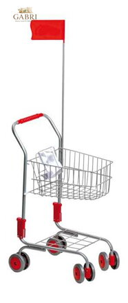 small foot Nákupní vozík stříbrný