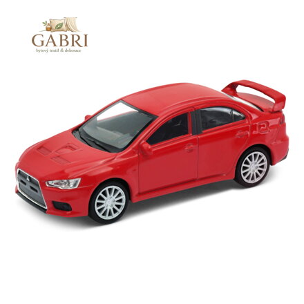 Welly Mitsubishi Lancer EVO 1:34 červené