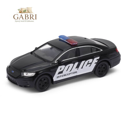 Welly Ford Interceptor 1:34 policejní černý