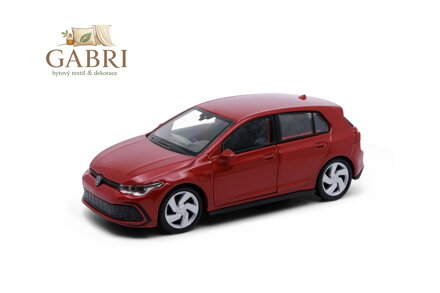 Welly Volkswagen Golf 8 GTI 1:38 červená