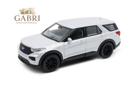Welly Ford Explorer 2023 tmavě modrá 1:34