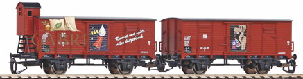 Piko Sada 2 krytých vagónů G02 „Fit“ DR III - 47032