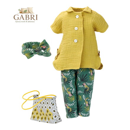 Petitcollin Obleček Charlotte (pro panenku 48 cm)