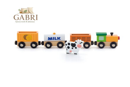 Maxim Dřevěný vláček Farma