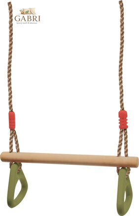 small foot Houpačka s gymnastickými držadly