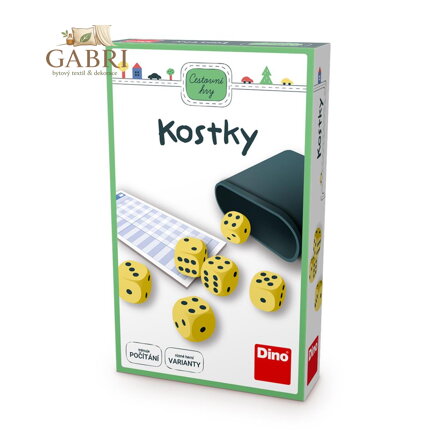 Dino Cestovní hra kostky
