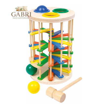 small foot Zatloukačka věž s kuličkami velká