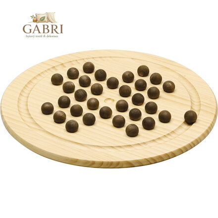 Jeujura Dřevěný solitér