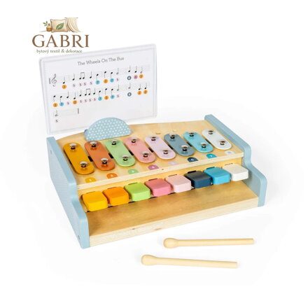 Bigjigs Toys Piano a xylofon 2 v 1