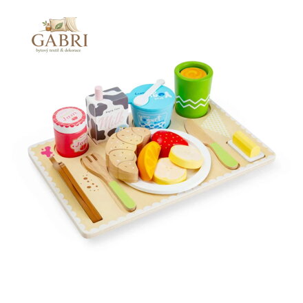 Bigjigs Toys Snídaňový tác do postele