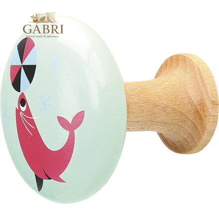 Vilac Dřevěný věšáček 2 ks Tuleň