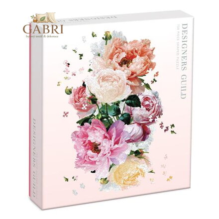 Galison Puzzle Pivoňka Tourangelle 750 dílků