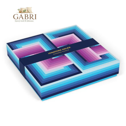 Galison Dřevěné puzzle Jonathan Adler Nekonečno 22 dílků