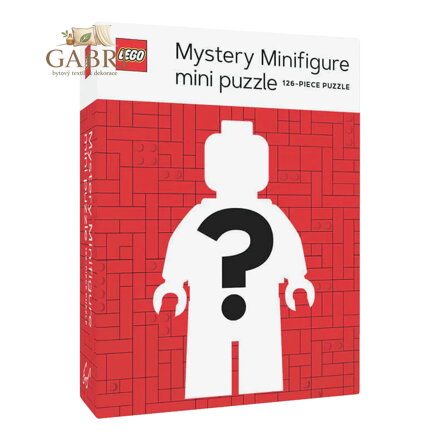 Chronicle Books Puzzle LEGO® Tajemná minifigurka Červená edice 126 dílků
