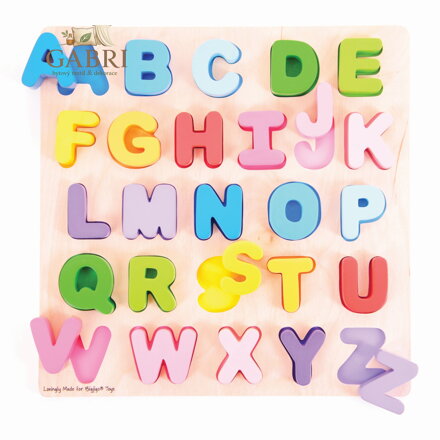 Bigjigs Baby Abeceda velká písmena