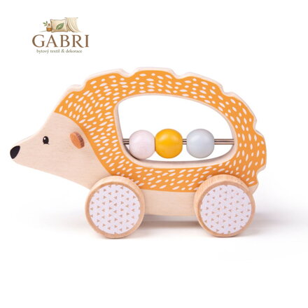 Bigjigs Toys Ježek na kolečkách