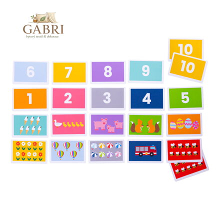 Bigjigs Toys Snap! Počítání 1–10