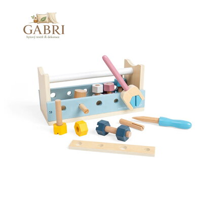 Bigjigs Toys Box na nářadí 2 v 1