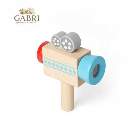 Bigjigs Toys Dřevěná kamera