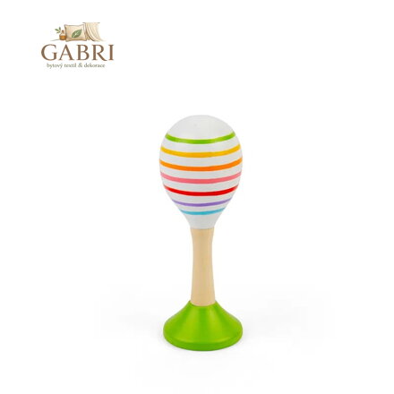 Bigjigs Toys Rumba koule junior sada 2 ks zelená