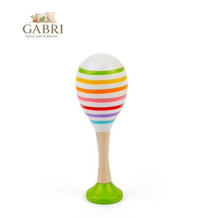 Bigjigs Toys Rumba koule sada 2 ks zelená